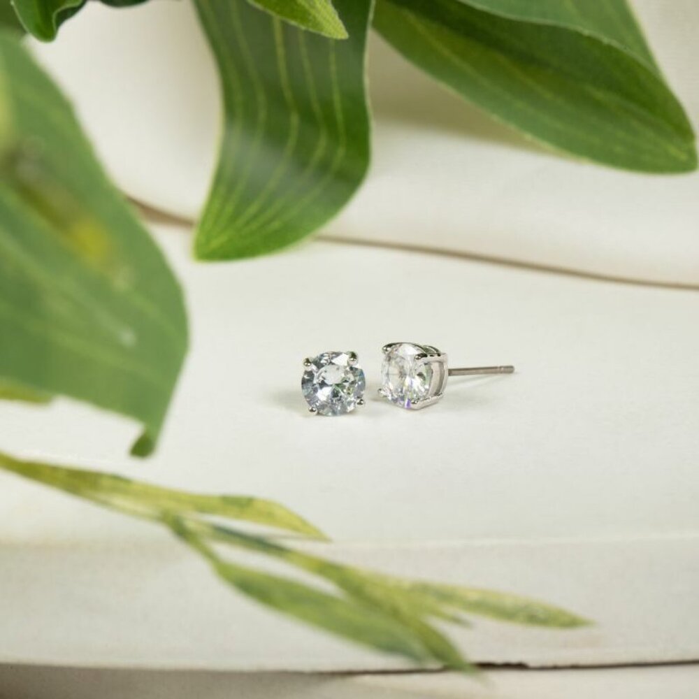 NWT Kenneth Jay Lane CZ Studs